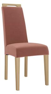 Jedálenská stolička JK79, Dostupné poťahy: Magic Velvet 2225, farebné prevedenie stoličky v dreve: čierna Mirjan24 5903211305566