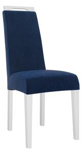 Jedálenská stolička JK79, Dostupné poťahy: Magic Velvet 2258, farebné prevedenie stoličky v dreve: biela Mirjan24 5903211305733