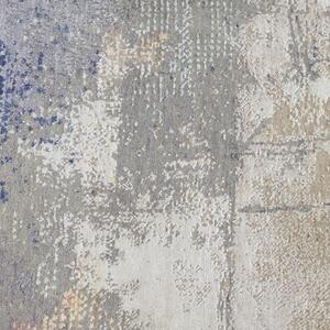 Abstraktný moderný koberec Empire Shine 16 Silver 1,40 x 2,00 m