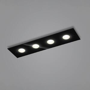 Helestra Nomi LED svetlo 75x21 cm stmieva čierna