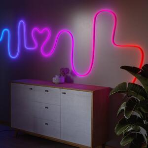 LED pásik Neon WLAN, von IP44 RGB hudobný režim 5m