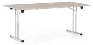 Skladací stôl 180 x 80 cm, dub