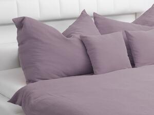Biante Detské mušelínové posteľné obliečky do postieľky Nature MSN-013 Pastelovo fialové Do postieľky 100x135 a 40x60 cm