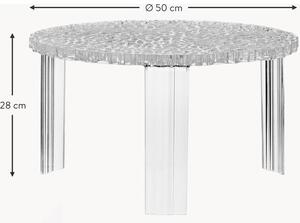 Okrúhly záhradný konferenčný stolík T-Table, V 28 cm
