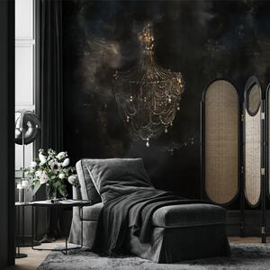 VLADILA Chandelier Gold - tapeta