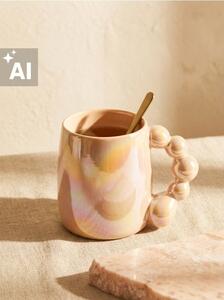 Sinsay - Hrnček s holografickým efektom - pastelová ružová