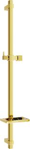 Mexen sprchová tyč DQ 80 cm s miskou na mydlo, bez batérie, zlatá, 79381-50