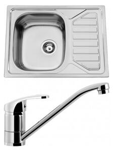 Drez Sinks Okio 650 + batéria Pronto CR, nerez