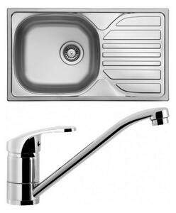 Drez Sinks Compact 760 + batéria Pronto CR, nerez