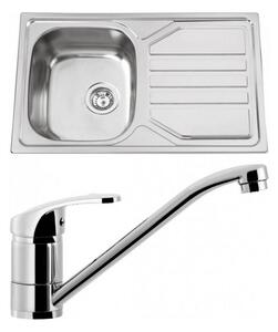Drez Sinks Okio 800 + batéria Pronto CR, nerez