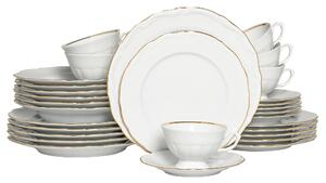 KOMBINOVANÝ SERVIS, 30-dielne, porcelán Creatable - Online Only bytové doplnky, Online Only