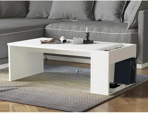 Asir Konferenčný stolík VIEW 34x95 cm biela AS1255 + záruka 3 roky zadarmo
