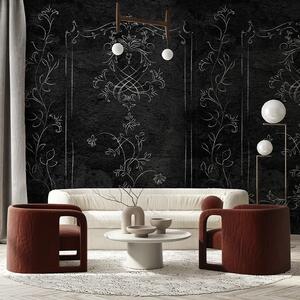 VLADILA Boucler Stucco Dark - tapeta