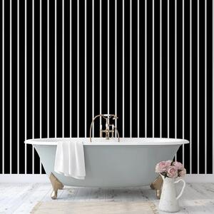 VLADILA White And Black Stripes - tapeta