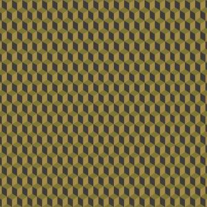 VLADILA Black And Yellow Cube - tapeta