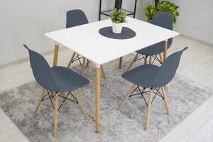 Dekorstudio Dizajnová stolička ENZO L tmavo sivá Počet stoličiek: 2ks