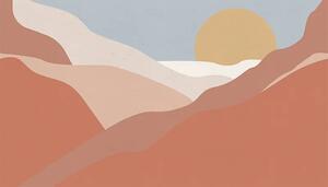 VLADILA Postcard Desert Clear Sky - tapeta