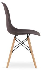 Dekorstudio Dizajnová stolička ENZO L hnedá Počet stoličiek: 1ks