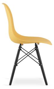 Jedálenská stolička OSAKA - žltá