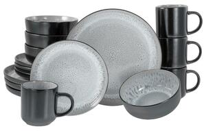 KOMBINOVANÝ SERVIS, 16-dielne, kamenina Creatable - Online Only bytové doplnky, Online Only