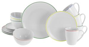 KOMBINOVANÝ SERVIS, 16-dielne, porcelán Creatable - Online Only bytové doplnky, Online Only