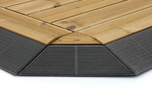 Drevená dlažba Linea CombiWood 40 x 118 x 6,5 cm, prírodné drevo