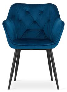 Jedálenská stolička MADERA - modrá