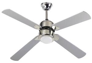 Stropný ventilátor Manresa, sivá