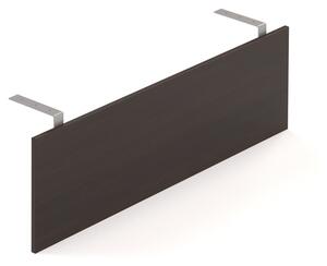 Krycí panel Creator pre stôl 180 cm, biely úchyt, wenge