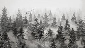 VLADILA Rivian Forest Charcoal - tapeta