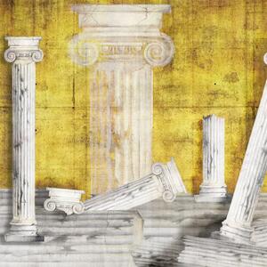 VLADILA Antique Alabaster In Gold - tapeta