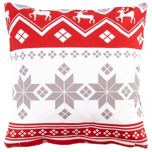 4Home Vianočná obliečka na vankúšik Red Nordic