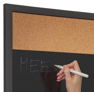 Combi Board blackboard / korok 60 × 90 cm