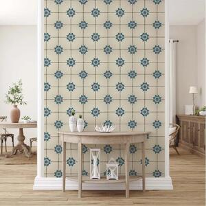 VLADILA Vintage Tiles Pattern - tapeta