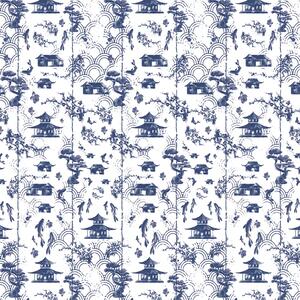 VLADILA Blue Imari - tapeta