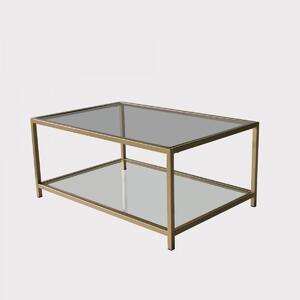 Hanah Home Konferenčný stolík Astro zlatý