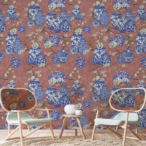 VLADILA Hydrangea And Ginger Tea Party Pink - tapeta