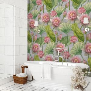 VLADILA The Pond (White) - tapeta
