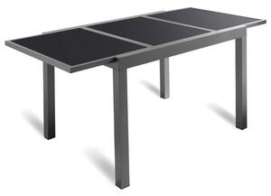 LIVARNO home Rozkladací hliníkový stôl Toronto, antracitový (100359382)