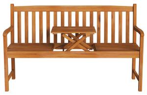 LIVARNO home Záhradná lavička z akáciového dreva Sevilla, 150 cm (100360682)