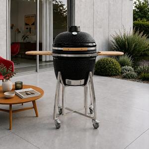 Keramický gril Avenberg KAMADO XL, čierna
