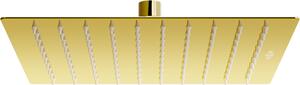MEXEN - Slim sprcha - tropický dážď 25 x 25 cm - zlatá - 79125-50