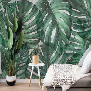 VLADILA Green Philodendron - tapeta