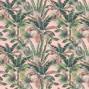 VLADILA Blush Groove In Coral - tapeta
