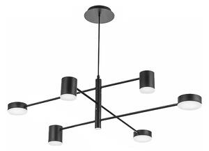 TooLight Stropné svietidlo Diagonal Six čierne