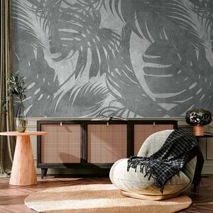 VLADILA Leaves Original Grey - tapeta