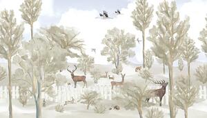 VLADILA Fawn Forest - tapeta