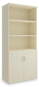 Vysoká skriňa SimpleOffice 80 x 40 x 180 cm, breza