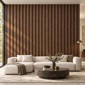 LAMELIO Dekoratívne stenové panely UMBRIA - Dark Walnut
