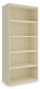 Vysoká skriňa SimpleOffice 80 x 40 x 180 cm, breza